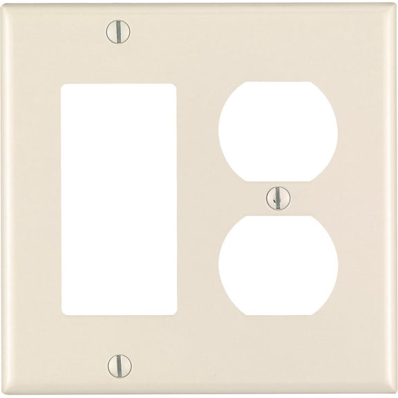 2G DECOR&DPLX RECPT LT AL (Pack of 1)