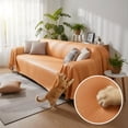 thumbnail image 2 of MKHSQHDG Today's Deals Scratch Sofa Protector Slipcover Non Shedding Friendly Cover for Living Room, 2 of 6