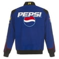 thumbnail image 3 of Men's JH Design  Royal Jeff Gordon Pepsi Full-Snap Twill Uniform Jacket, 3 of 7