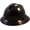 Black, variant on MSA V-Gard Full Brim Hard Hats with Staz-On Suspensions Black