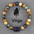 thumbnail image 1 of Pulsera con signo del zodiaco para hombre, brazaletes de 12 constelaciones, pulsera Gemini Virgo Leo Libra, pulsera de regalo de amistad para mujer en la mano, 1 of 5