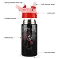 thumbnail image 3 of Death Note Stainless Steel Insulated Water Cup for Boys Girls Leakproof Water Bottle with Flip-Flop Lid, 3 of 8