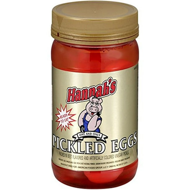 Hannah's Red Eggs 12.8oz Jar