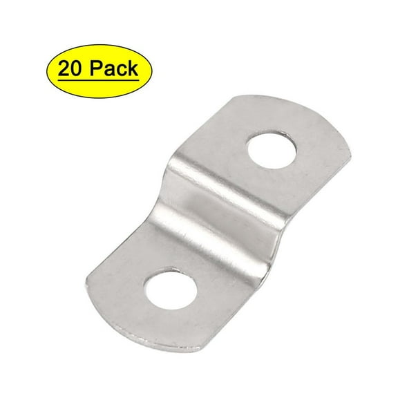 Uxcell 30mm x 13mm x 7mm Metal Z Shape Photo Picture Frame Braces Brackets 20pcs