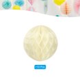 thumbnail image 3 of Uxcell Tissue Paper Pom Poms Flower Balls, Party Hanging Paper Flower Balls Decoration for Birthday Wedding Home Decor Beige 14, 3 of 6