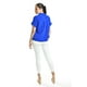 thumbnail image 3 of Blusa casual manga corta Roman Fashion /Juvenil, 5112 (Azul rey) azul G, 3 of 5