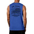 thumbnail image 5 of Men's Freedom Patriotic Tank Top with USA Flag Graphic and Sleeveless Design Featuring Double-Sided Print for Independence Day 2026 Memorial Day Gym Workouts Beach Days Blue XXXXXL, 5 of 5