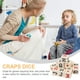 thumbnail image 3 of ColoMX 15pcs interesante juego de dados dados acrílicos accesorios de dados aptos para la carta de póker dados favores, 3 of 8