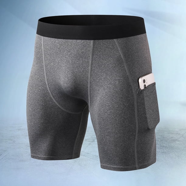 Hombres Pantalones cortos de compresión Fitness Ciclismo Secado rápido Gimnasio Entrenamiento Correr Abanopi Pantalones cortos deportivos