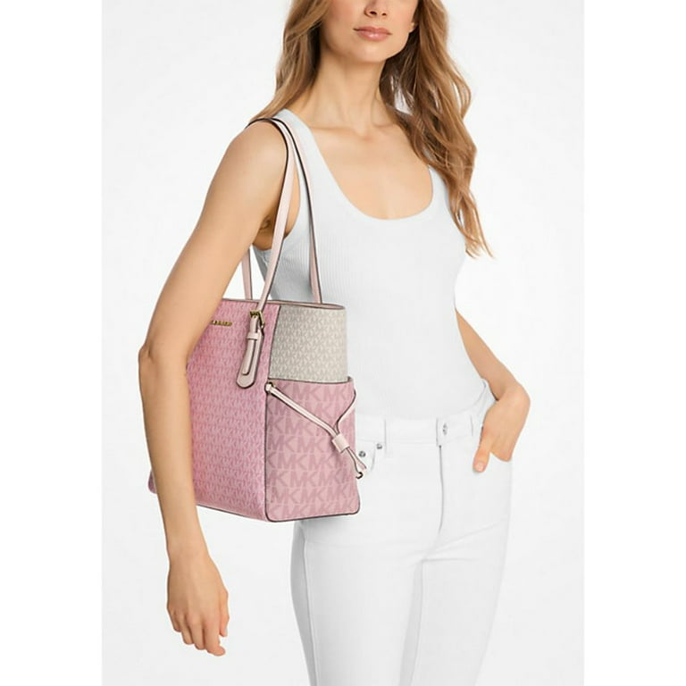 【完売・店頭在庫無】♩HLT Flat Logo Tote rose Michael Kors Womens Handbag Sheila Large Mf Tote Bag