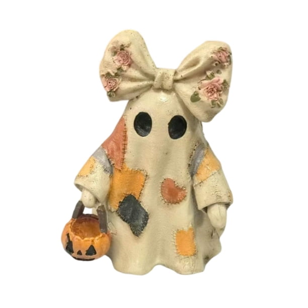 Luz Nocturna, Figura Decorativa, Decoración de Halloween, Bonita Decoración de Mesa de Resina para Escritorio, Hogar, Interiores, Fiestas, Estantes