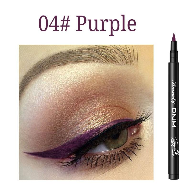 Color Liquid Eyeliner Long Lasting Waterproof SmudgeProof Eyeliner Pen Cosmetic