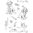thumbnail image 7 of Pink Ink Designs Puppy 6 in x 8 in Clear Stamp Set, 7 of 7