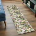 thumbnail image 3 of Sage Green Botanical 2'x6' Runner Rugs for Hallway Kitchen Bedside Non Slip, Spring Floral Summer Botanical Vintage Entryway Rug Runners with Rubber Backing, Long Carpet Runner for Laundry Room, 3 of 8