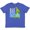 Retro Heather Royal, variant on Big Brother with Cute Alligators Youth T-Shirt