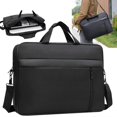 thumbnail image 2 of Lightweight 15.6 In Laptop Bag Handbag Large Capacity Crossbody Bag Business Shoulder Bag Carry Your Belongings, 2 of 4