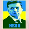 thumbnail image 3 of CafePress - Ukrainian President Zelenskyy Ukraine Flag T Shirt - Women's Classic T-Shirt, 3 of 4