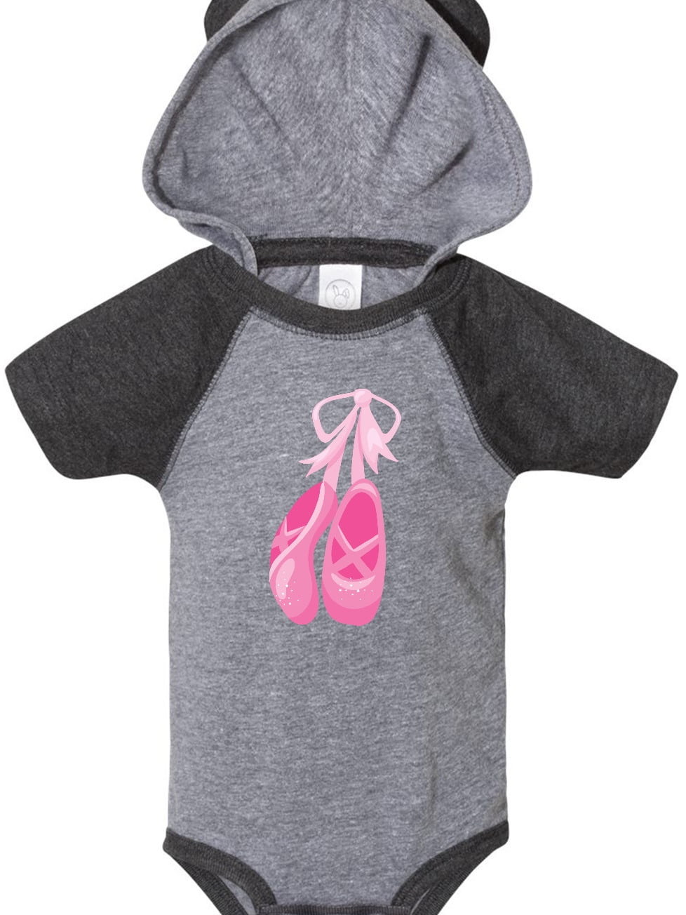 INKtastic Ballet Shoes, Ballet Slippers, Ballet Dance Pink Infant