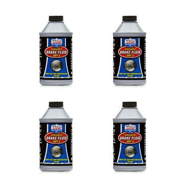 Lucas Oil 10825 DOT 3 Synthetic Brake Fluid, Glycol Ether Based 12 Oz - *4 PACK*