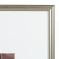 thumbnail image 4 of Kate and Laurel 15" x 19" Polystyrene Picture Frame, Silver, Set of 3, 4 of 6