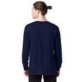 thumbnail image 3 of Hanes Long-Sleeve T-Shirt 4-Pack Tee ComfortSoft Men's 100% Cotton Heavyweight, 3 of 5