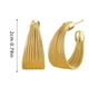 thumbnail image 4 of Pendientes para mujer, regalos para mujer, pendientes geométricos dorados de moda para damas, joyería, regalo, pendientes de moda, 4 of 5