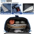 thumbnail image 4 of Gym Bag for Men Women Sports Duffel Backpack Travel Weekender Bag with Shoes Compartment, Sports Duffle Gym Bag,Blue, 4 of 6