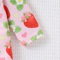 thumbnail image 6 of mgoYE Baby Girl Cowgirl Outfit Hat Boots Print Romper 3 6 12 18M Western Jumpsuit Long Sleeve Ruffle Romper, Infant Cowgirl Outfit, Fall Winter Clothes(Light Pink,3-6 Months), 6 of 9