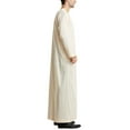 thumbnail image 2 of Men Embroidery Muslim Islamic Robe Arab Dubai Kaftan Thobe Evening Gown, 2 of 3