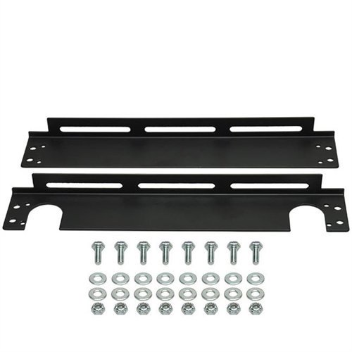 Derale 50021 Adjustable Stacked Plate Cooler Mounting Brackets Fits Any
