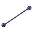 thumbnail image 3 of Solid Titanium Industrial Piercing 14G- 1.5"(38mm) Barbells - Sold Each, 3 of 6