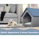 thumbnail image 3 of Dog House DRATO para interiores y exteriores, resistente a la intemperie para perros pequeños, 3 of 8