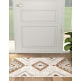 thumbnail image 6 of Rugs.com Eco Southwestern Collection Rug – 2' x 3' Ivory Medium Rug Perfect For Entryways, Kitchens, Breakfast Nooks, Accent Pieces, 6 of 9