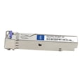 thumbnail image 3 of AddOn - module d'Émetteur-Récepteur SFP (mini-GBIC) (Équivalent à: Cisco GLC-BXU-20-RGD) - GigE - 1000Base-BX-U - LC Monomode - jusqu'à 12,4 miles - 1310 (TX) / 1490 (RX) nm - Conforme TAA, 3 of 8