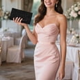 thumbnail image 2 of Suede Evening Bag Formal Clutch Purses for Women Sparkling Evening Bag with Detachable Chain for Prom Wedding Party, 2 of 6