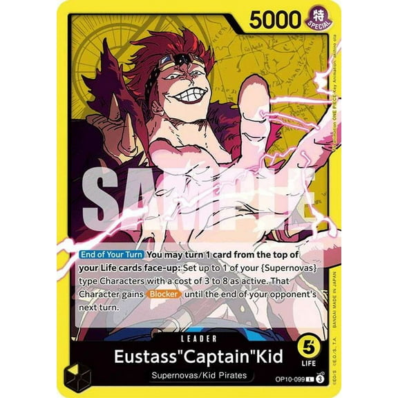 One Piece Royal Blood Leader EustassCaptainKid OP10-099