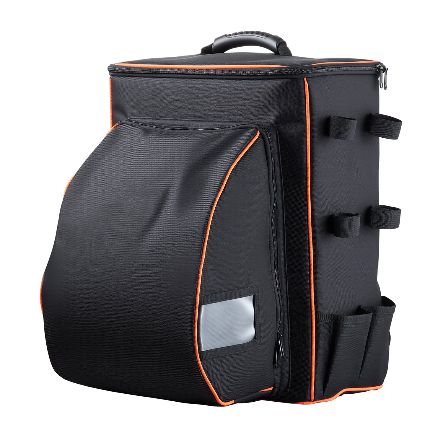 KFFKFF Welding Backpack, 35.6L Tool and Helmet Storage Bag, Durable 600D Polyester Gear Pack with Helmet Holder, Multi-Functional Storage Solution for Welding, Camping, and Outdoor Activities