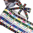 thumbnail image 6 of Classroom Ribbon for Crafts, Back to Classroom Graduation ABC Pencil Ribbons Ruler Teacher Ribbons, Classroom Decoration Fabric Decorative Ribbon for Wreath Bows, Gift Wrapping, DIY Crafts, Style F, 6 of 9