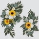 thumbnail image 2 of Letrero de bienvenida para boda, arte floral, simulación de arco de flores, dintel de flores, mesa de flores, fotografía de flores, decoración, suministros para bodas, 2 of 6
