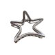 thumbnail image 1 of Guardurnaity Horquillas para mujer, pasadores, Clip de Metal, pinzas para el pelo, pinzas geométricas, sombreros para niñas, accesorio de fiesta Accesorio para el cabello Plata, 1 of 4