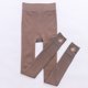 thumbnail image 5 of Gibobby Mallas Afelpadas Color Leggings informales para mujer, calcetines transparentes de terciopelo engrosados para caminar (Café, 90G), 5 of 5