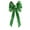C, variant on St. Patrick's Day Oversized Bow for Front Door - Giant Green Ribbon Decor with Gold Clover & Shamrock Accents, Porch or Wall Holiday Statement Piece