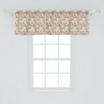 thumbnail image 2 of Ambesonne Music Valance Pack of 2, Retro Pop Art Style, 54"X18", Multicolor, 2 of 4