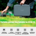thumbnail image 3 of Portable Carrying Case, Small Hard Case Large Capacity PU Electronics Organizer Travel Case for Air 2 Drone, 3 of 6