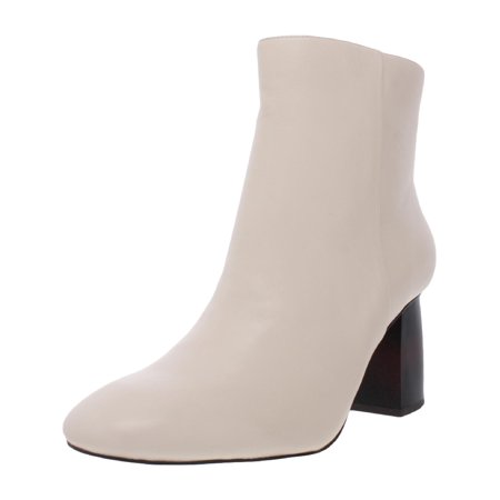 

Sanctuary Bossanova Women s Leather Ankle Boots Color White Size 10