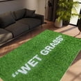 thumbnail image 2 of LaModaHome Non-Slip Rug Wet Grass Rug Washable Mat Child Stain Resistant Living Room Kitchen Carpet - Size: 2X3,3ft(60X100cm), 2 of 5