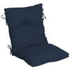 Better Homes & Gardens Outdoor Chair Cushion Blue Cove Blue Cove Texture BHG