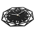 thumbnail image 4 of Reloj de pared Espejo acrílico Reloj de pared con forma geométrica Práctico y hermoso Utilizado para la decoración de la pared de la sala de estar Dormitorio, 4 of 14