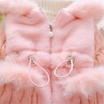 thumbnail image 4 of MINKIDFASHION Baby Girls Winter Little Kids Toddler Warm Jacket Coat Pink 3T, 4 of 6