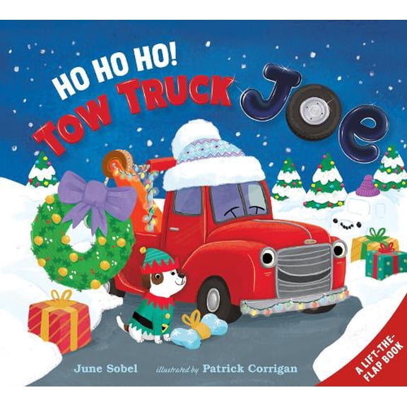 Pre-Owned Ho Ho Ho! Tow Truck Joe Lift-the-Flap Board Book Paperback